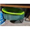 Image 1 : Lot of 10 NEW Wheel Barrow Tubs
