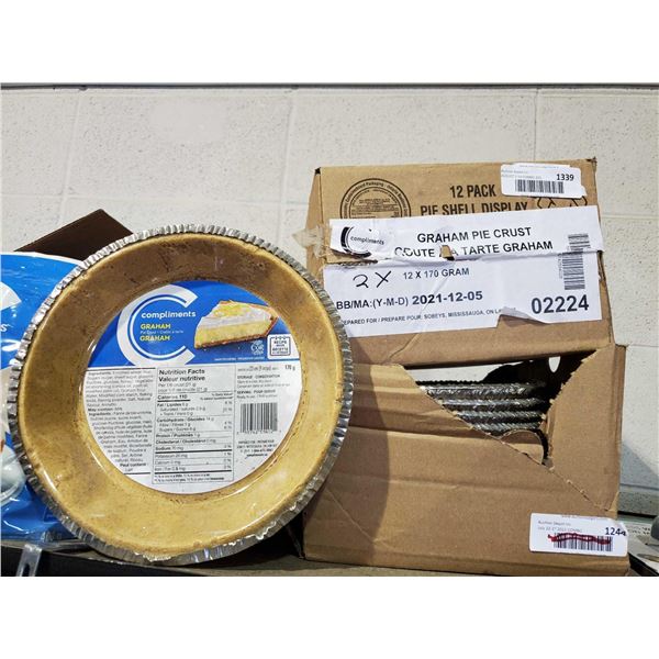 compliments Graham Crusts case lot of 24 x 170g