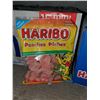 Image 2 : Haribo Peaches Gummies Lot of 12 x 175g