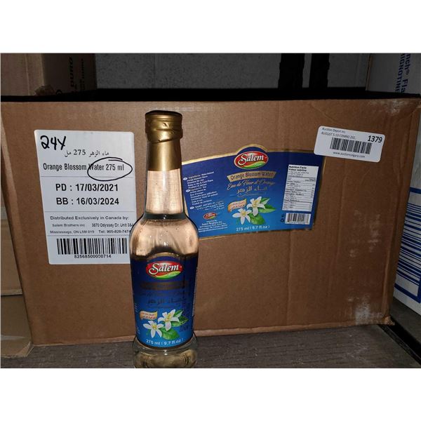 Salem Orange Blossom Water case lot of 12 x 250ml