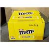 Image 1 : M&M Chocolate Bars case lot of 24 x 34g