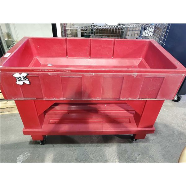 Rolling Drink Ice Chest Cooler