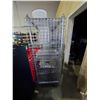Image 3 : 4 Shelf metal mesh rack