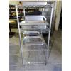 Image 2 : Chrome 4 Shelf Metro Rack
