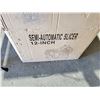 Image 2 : NEW in Box - Semi Automatic Stainless Steel 12 inch Meat Slicer