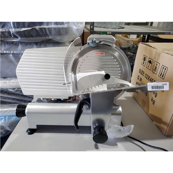 NEW in Box - Semi Automatic Stainless Steel 10 inch Meat Slicer