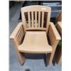 Image 2 : Commercial Patio Chairs -Lot of 5
