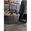Image 2 : Pitco Model 65 Extra Wide Double Basket Deep Fryer with manual