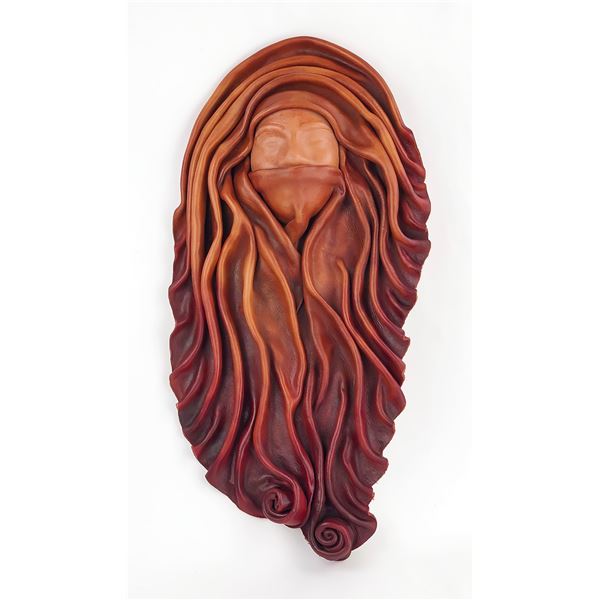 PABLO MAGGIO LEATHER SCULPTURE - SIGNED