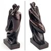 Image 3 : COUPLE EMBRACING ABSTRACT AUSTIN SCULPTURE