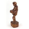 Image 2 : VINTAGE OLD MAN WOOD CARVING - 13” (33 CM) TALL