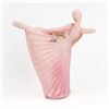 Image 2 : PINK FENTON ART GLASS BALLERINA FIGURINE