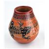 Image 1 : IGUANA TROPICAL CLAY POTTERY VASE COSTA RICA