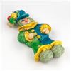 Image 2 : VINTAGE DOUGH ART CLOWN & BALLOONS BLUE/GREEN