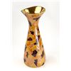 Image 2 : VINTAGE HAND CRAFTED LUSTER GLAZE TALL VASE