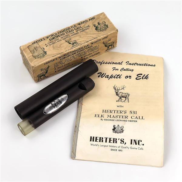 HERTER’S 531 WORLD FAMOUS ELK WAPITI STAG CALL