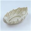 Image 2 : LENOX WHITE PORCELAIN SHELL LEAF NUT/CANDY DISH