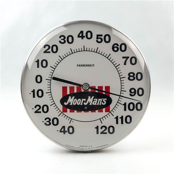 OHIO JUMBO DIAL MOORMANS FEED THERMOMETER