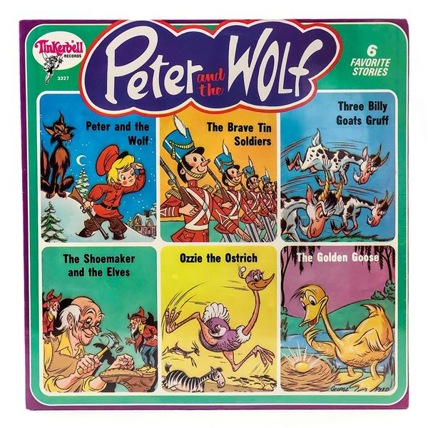 PETER AND THE WOLF CHILDREN’S STORIES LP NEW