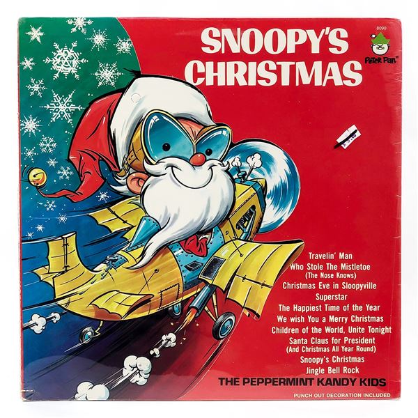 SNOOPY’S CHRISTMAS PEPPERMINT KANDY KIDS LP NEW