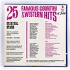 Image 2 : 25 FAMOUS COUNTRY & WESTERN HITS VOLUME III