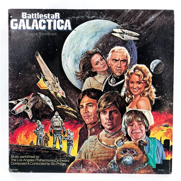 BATTLESTAR GALACTICA ORIGINAL SOUNDTRACK LP