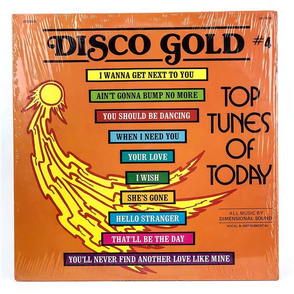 DIMENSIONAL SOUND DISCO GOLD #4 VINYL LP