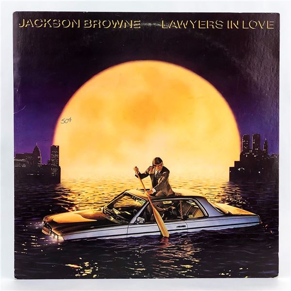 JACKSON BROWNE LAWYERS IN LOVE VINYL LP