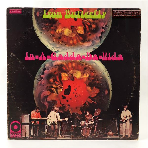 IRON BUTTERFLY IN-A-GADDA-DA-VIDA VINYL LP