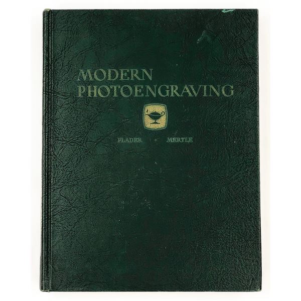 VINTAGE MODERN PHOTOENGRAVING LARGE HC BOOK