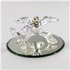 Image 2 : SWAROVSKI CRYSTAL - 2 BIRDS ON BRANCH - IN BOX