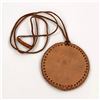 Image 2 : HAND CRAFTED LEATHER PENDANT NECKLACE