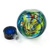 Image 3 : HEAVY ART GLASS PERFUME BOTTLE MURANO STYLE
