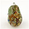 Image 1 : HEAVY MILLEFIORI MURANO STYLE ART GLASS APPLE