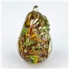 Image 2 : HEAVY MILLEFIORI MURANO STYLE ART GLASS APPLE