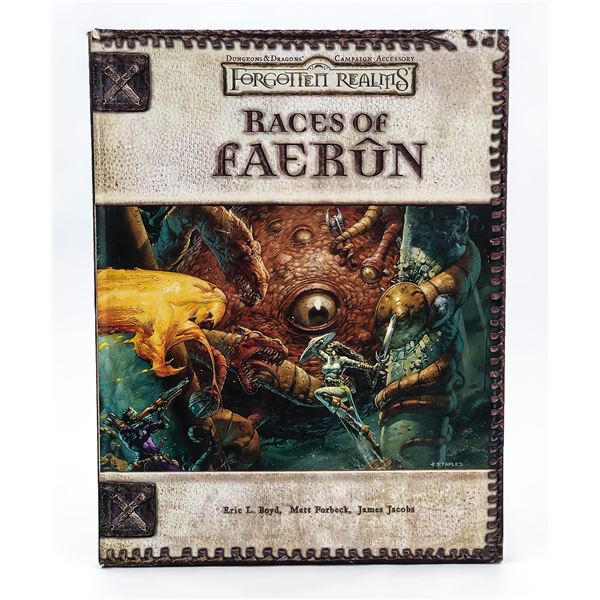 FORGOTTEN REALMS RACES OF FAERUN RPG