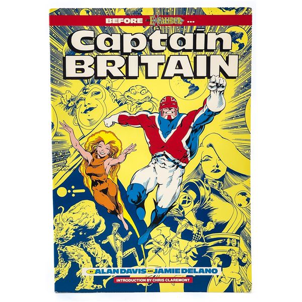 BEFORE EXCALIBUR CAPTAIN BRITAIN TPB COMIC BOOK