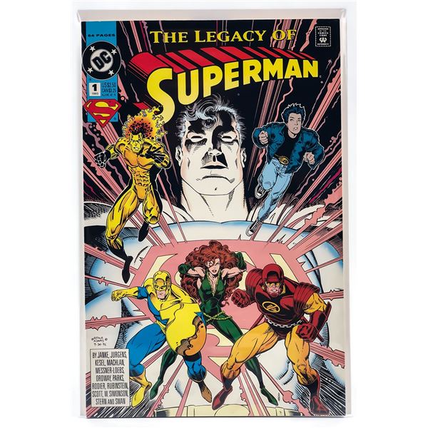 THE LEGACY OF SUPERMAN #1 - 64 PAGES - DC COMICS