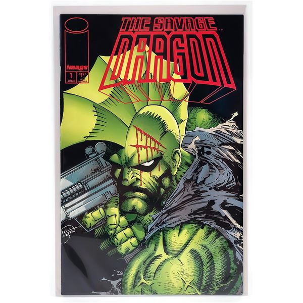 THE SAVAGE DRAGON #1 - ERIK LARSEN COVER