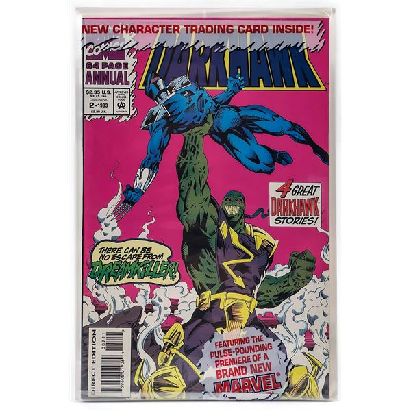 DARKHAWK #2 ANNUAL - DREAMKILLER TRADING CARD