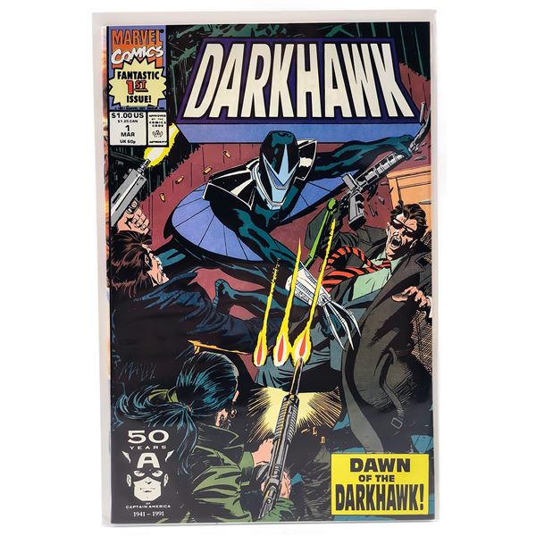 DARKHAWK #1 - 1ST ISSUE “DAWN OF THE DARKHAWK!”