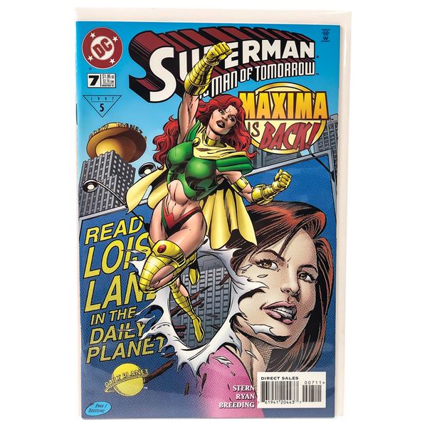 SUPERMAN THE MAN OF TOMORROW #7 - MAXIMA