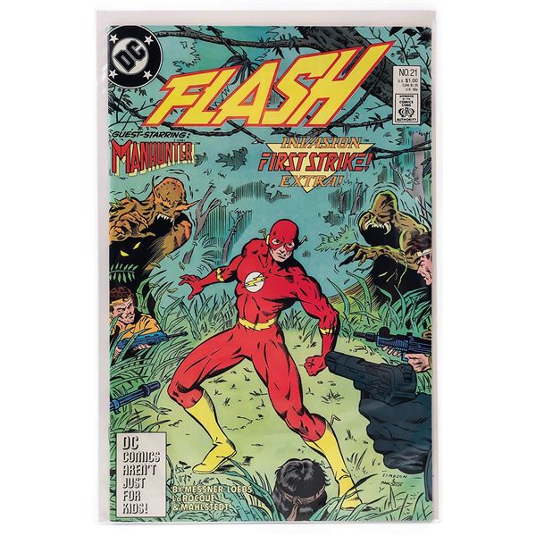 FLASH #21 - INVASION FIRST STRIKE MANHUNTER