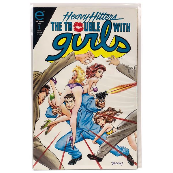 THE TROUBLE WITH GIRLS #1 - EMBOSSED COVER