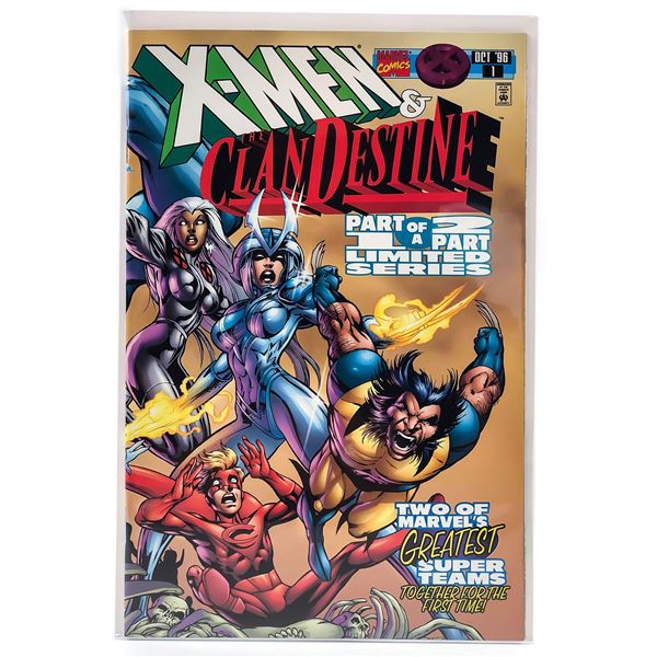 X-MEN & THE CLANDESTINE #1 - PART 1 OF 2 LTD. SERI