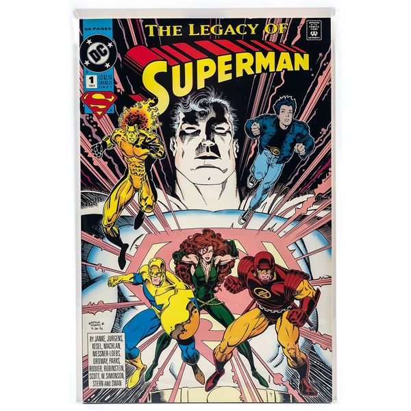 THE LEGACY OF SUPERMAN #1 - 64 PAGES - DC COMICS