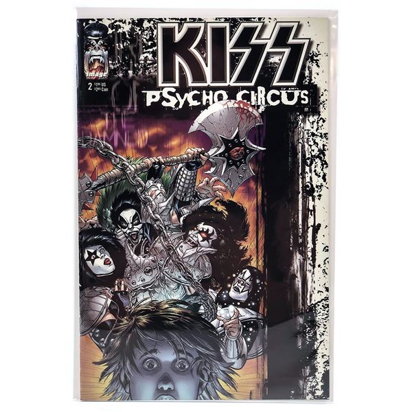 KISS PSYCHO CIRCUS #2 - GENE SIMMONS - COMIC BOOK