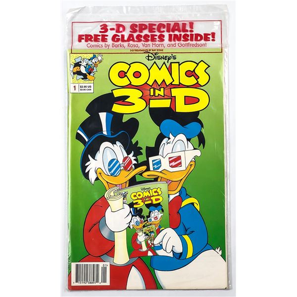 DISNEY’S COMICS IN 3-D #1 - 3D SPECIAL COMIC BOOK