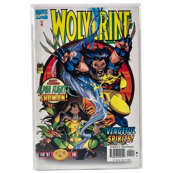 WOLVERINE #110 - GUEST… ALPHA FLIGHT’S SHAMAN!