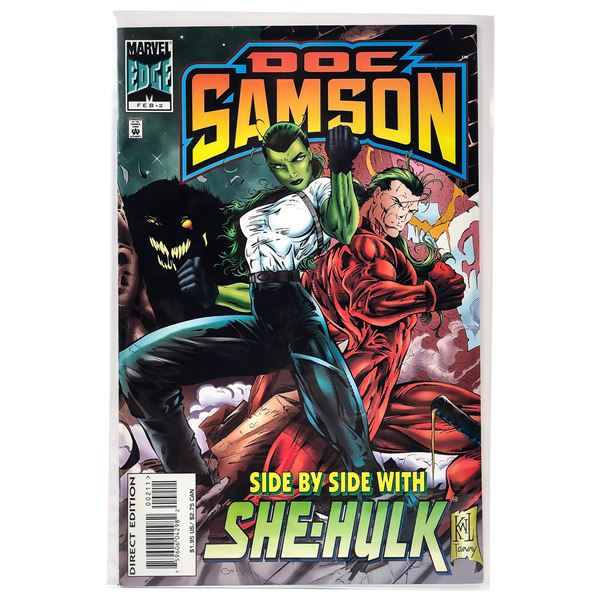 DOC SAMSON #2 SIDE BY SIDE WITH SHE-HULK